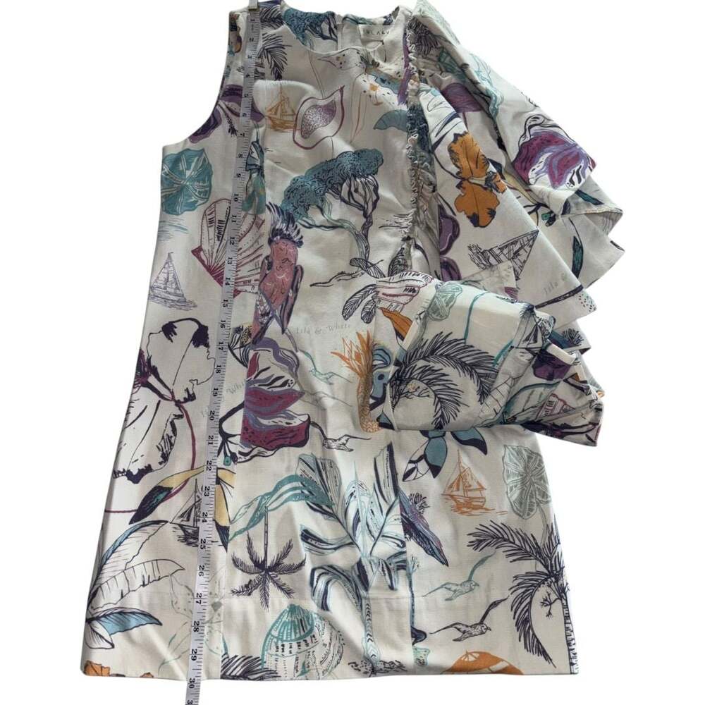 NWT Isla & White Edelira Canto de Playa Mini Dress Size S - Picture 6 of 6